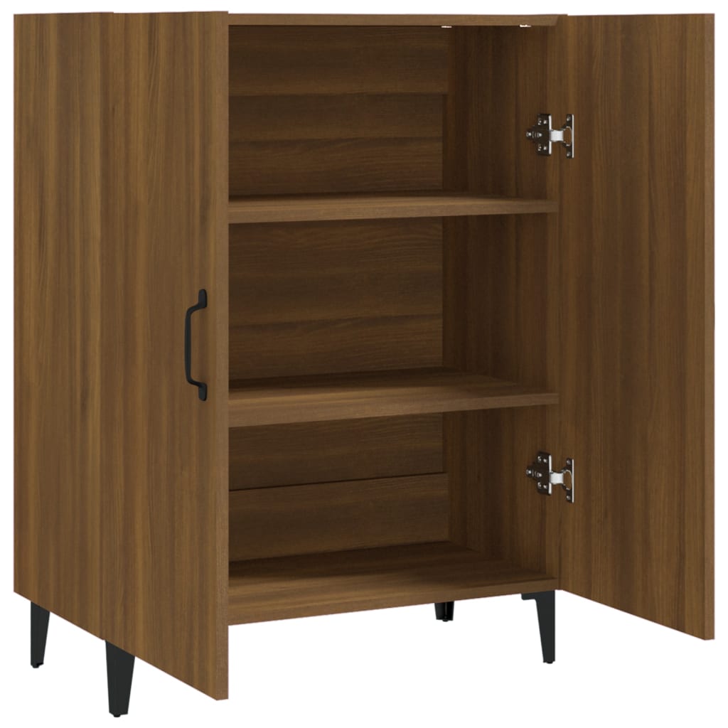 Buffet Chêne marron 70x34x90 cm Bois d'ingénierie - XIOS