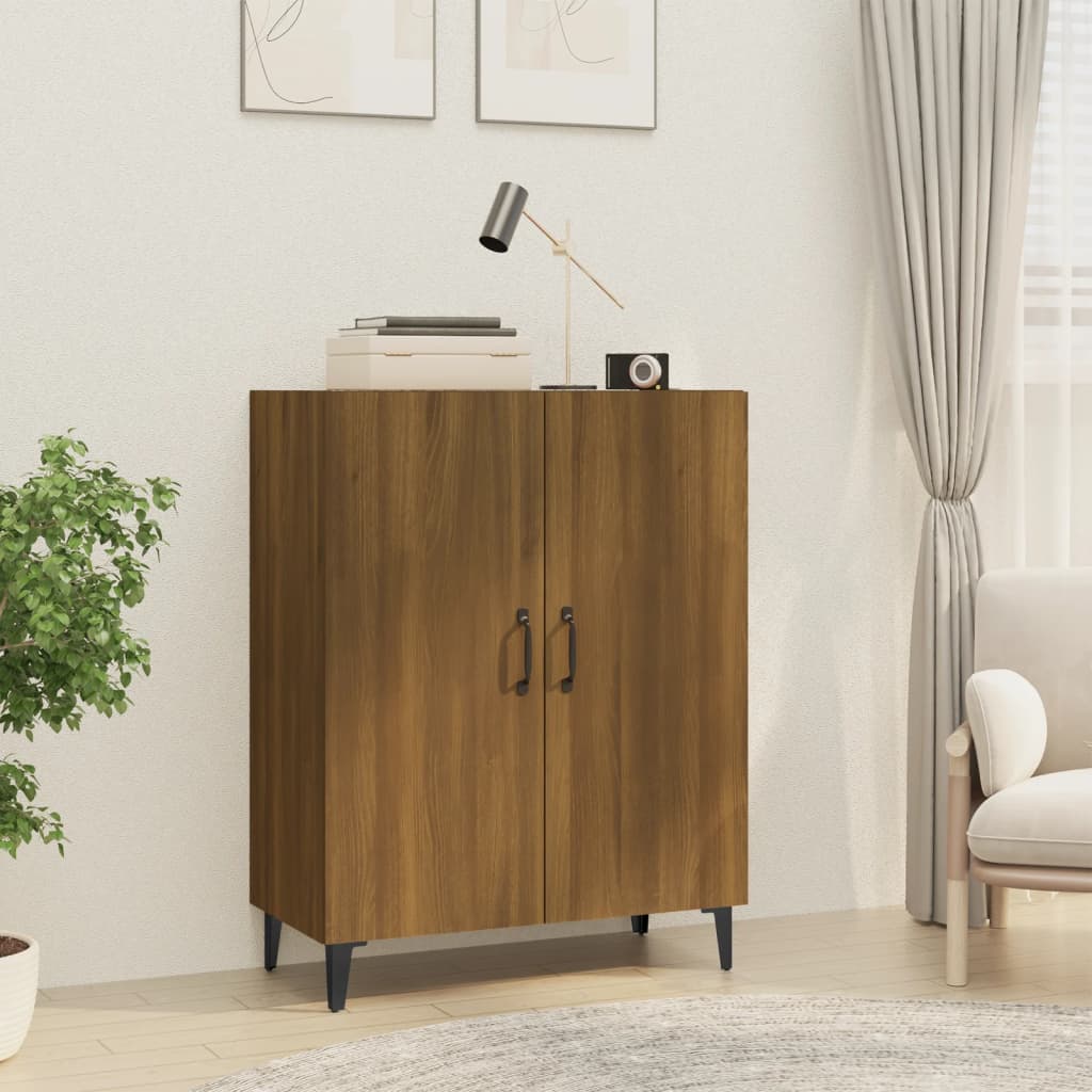 Buffet Chêne marron 70x34x90 cm Bois d'ingénierie - XIOS