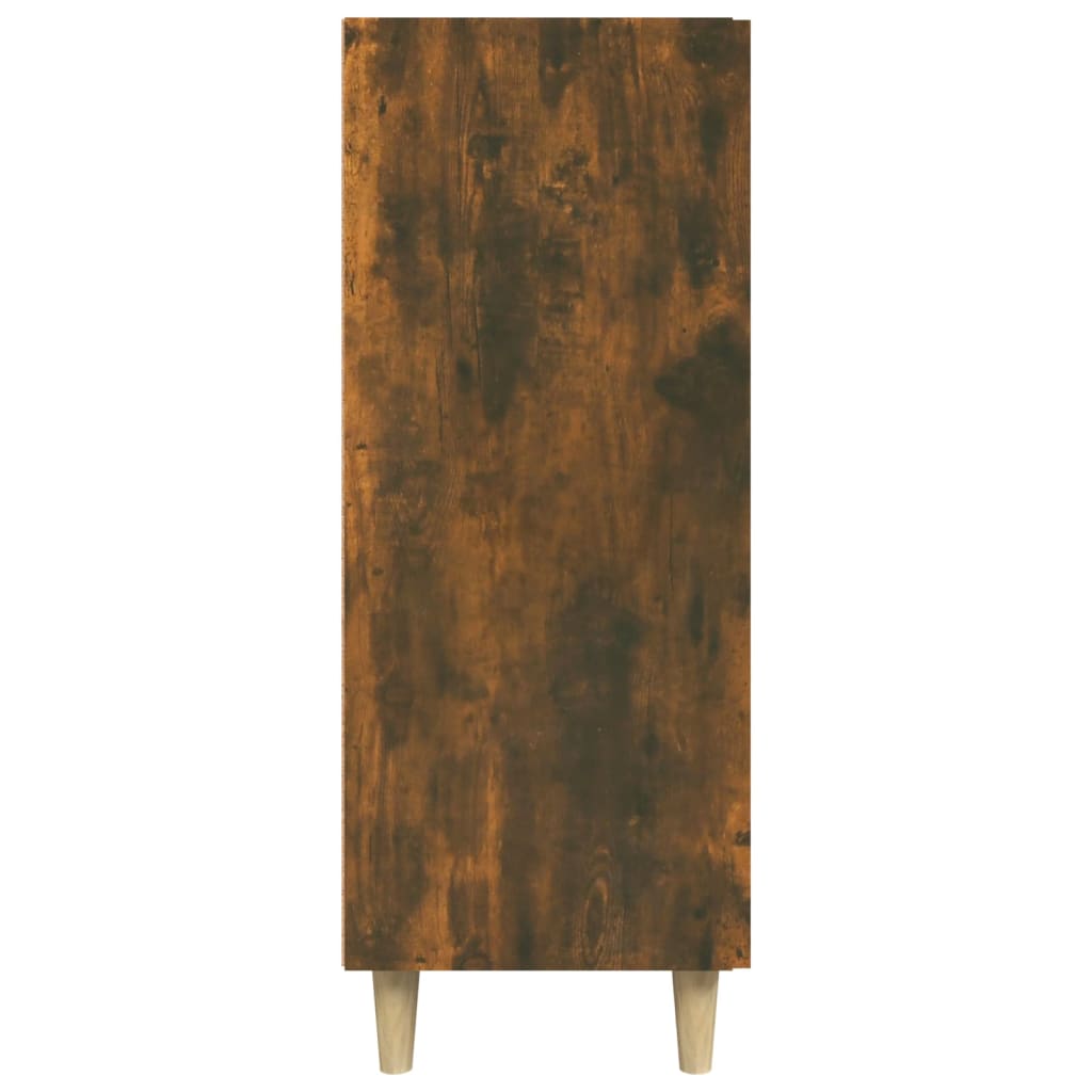 Buffet chêne fumé 69,5x34x90 cm bois d'ingénierie - XIOS