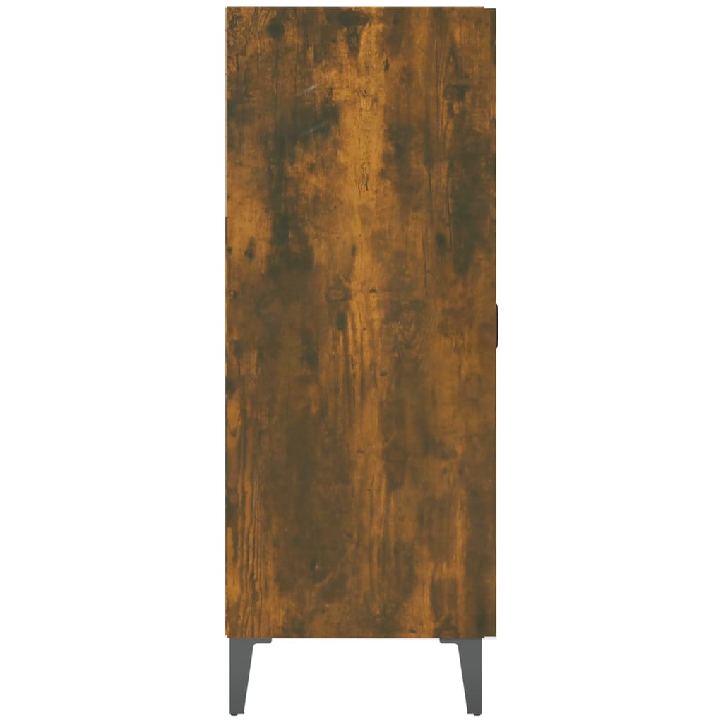 Buffet chêne fumé 69,5x34x90 cm bois d'ingénierie - XIOS