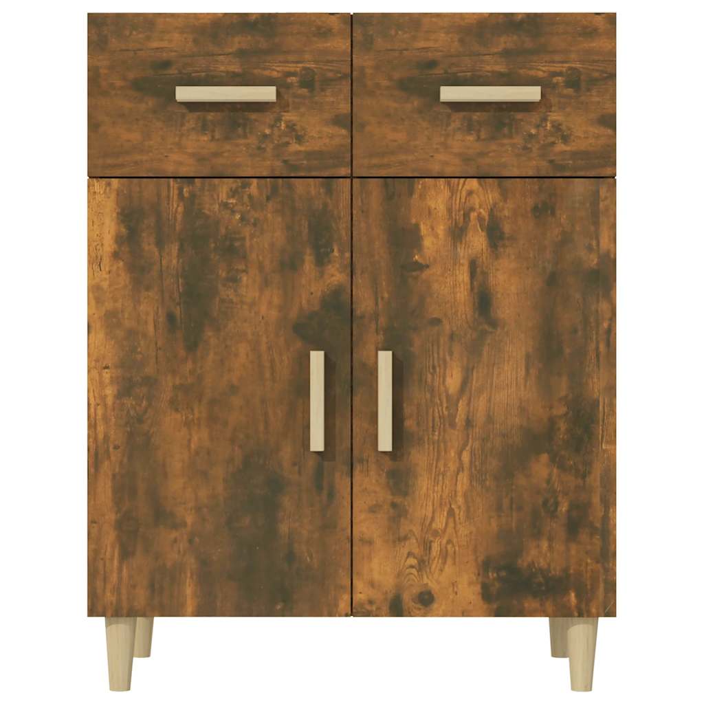 Buffet Chêne fumé 69,5x34x89 cm Bois d'ingénierie - XIOS