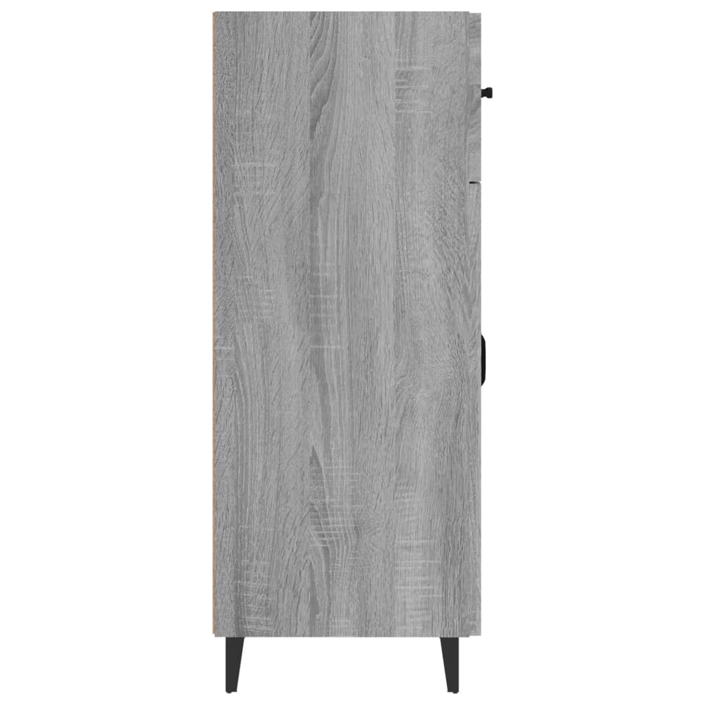 Buffet sonoma gris 69,5x34x90 cm bois d'ingénierie - XIOS