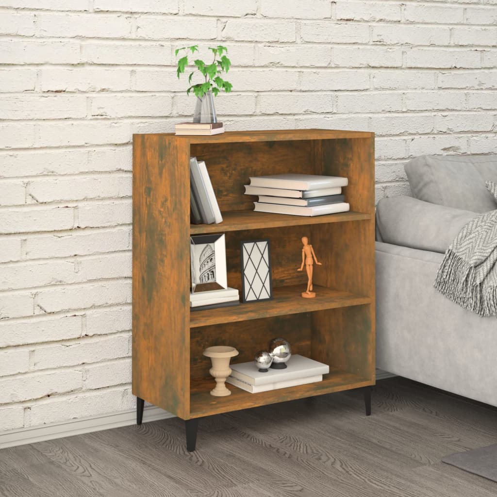 Buffet Chêne fumé 69,5x32,5x90 cm Bois d'ingénierie - XIOS