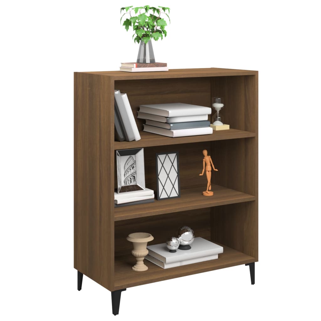 Buffet Chêne marron 69,5x32,5x90 cm Bois d'ingénierie - XIOS