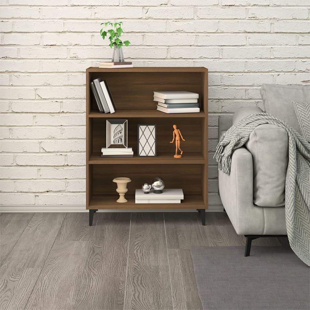 Buffet Chêne marron 69,5x32,5x90 cm Bois d'ingénierie - XIOS