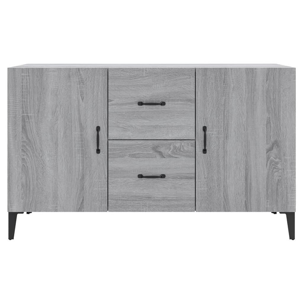 Buffet sonoma gris 100x36x60 cm bois d'ingénierie - XIOS