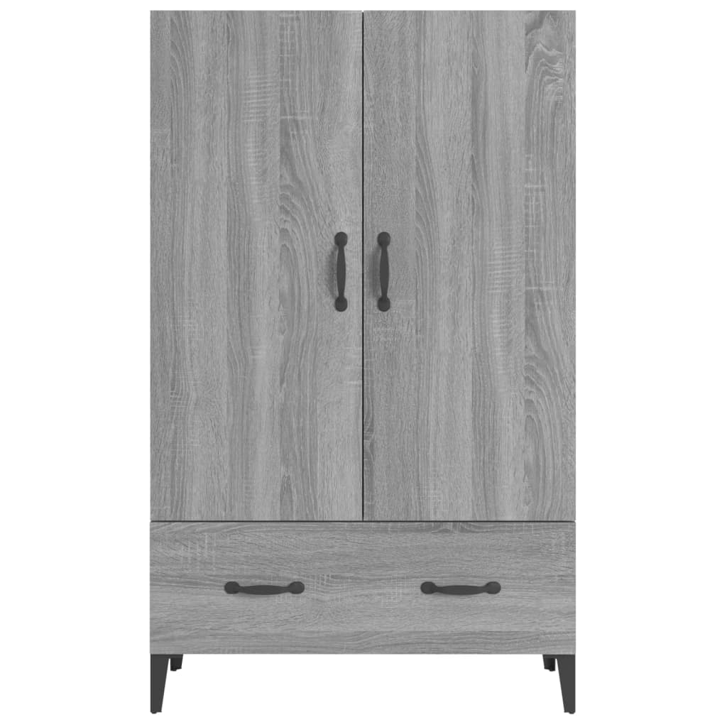 Buffet Sonoma gris 70x31x115 cm Bois d'ingénierie - XIOS