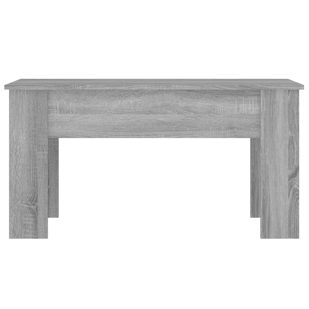 Table basse Sonoma gris 101x49x52 cm Bois d'ingénierie - XIOS