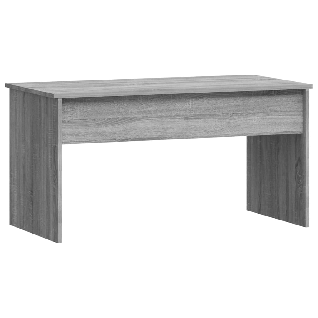 Table basse Sonoma gris 102x50,5x52,5 cm Bois d'ingénierie - XIOS
