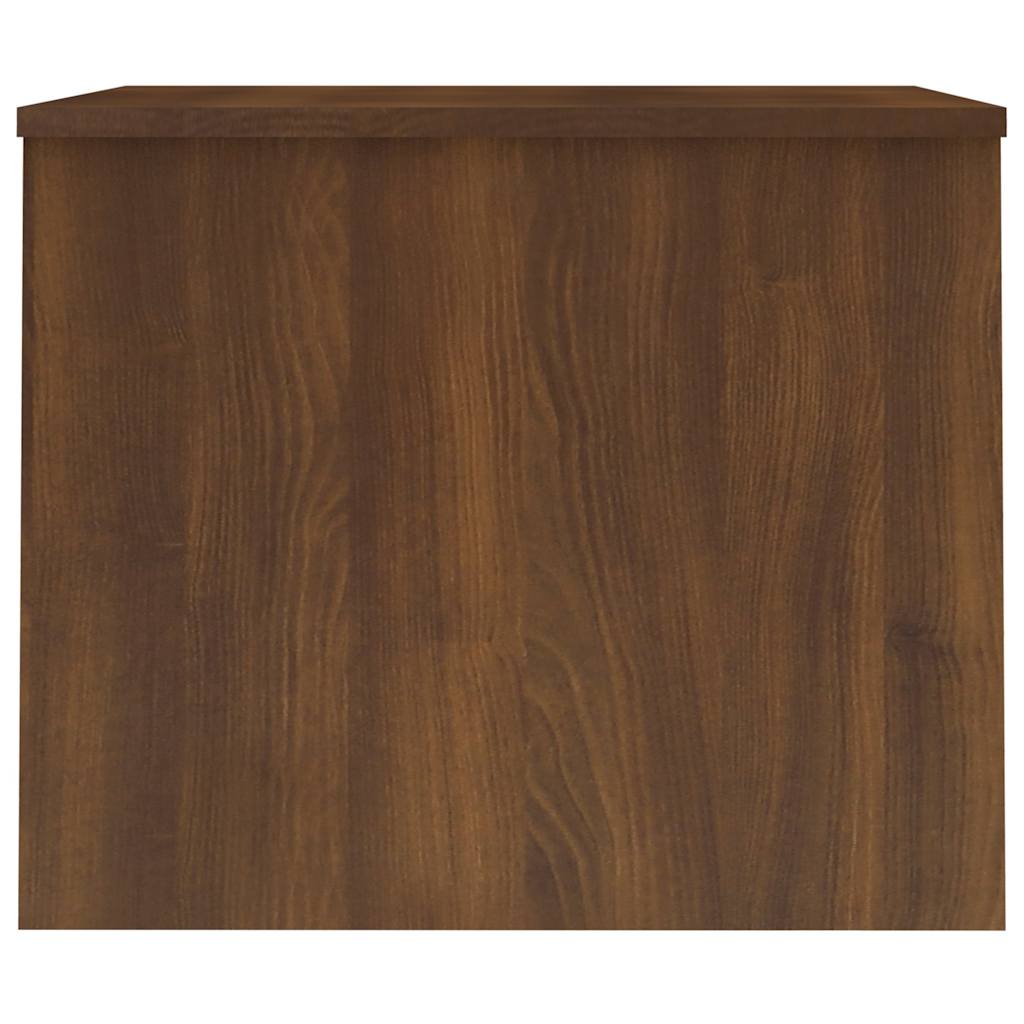 Table basse Chêne marron 80x50,5x41,5 cm Bois d'ingénierie - XIOS
