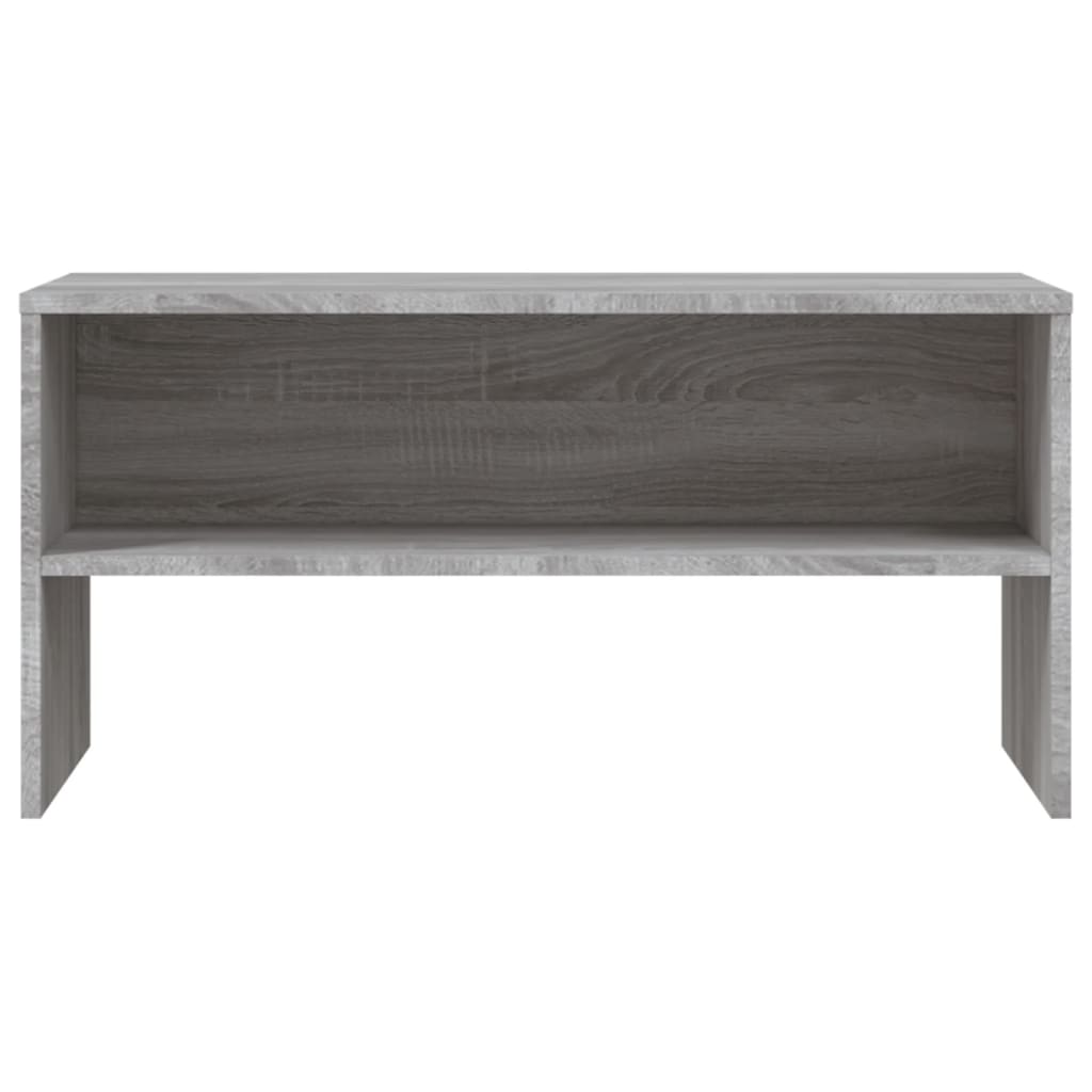 Meuble TV sonoma gris 80x40x40 cm bois d'ingénierie - XIOS