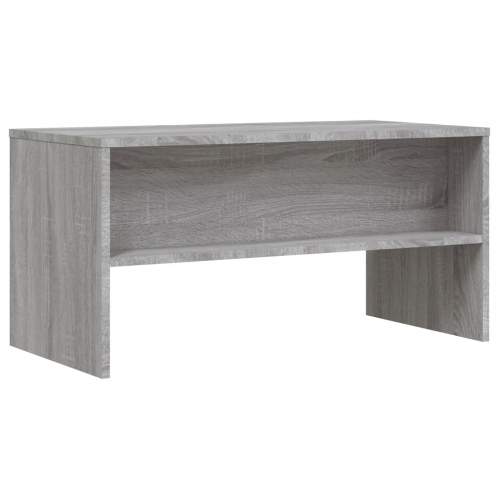 Meuble TV sonoma gris 80x40x40 cm bois d'ingénierie - XIOS