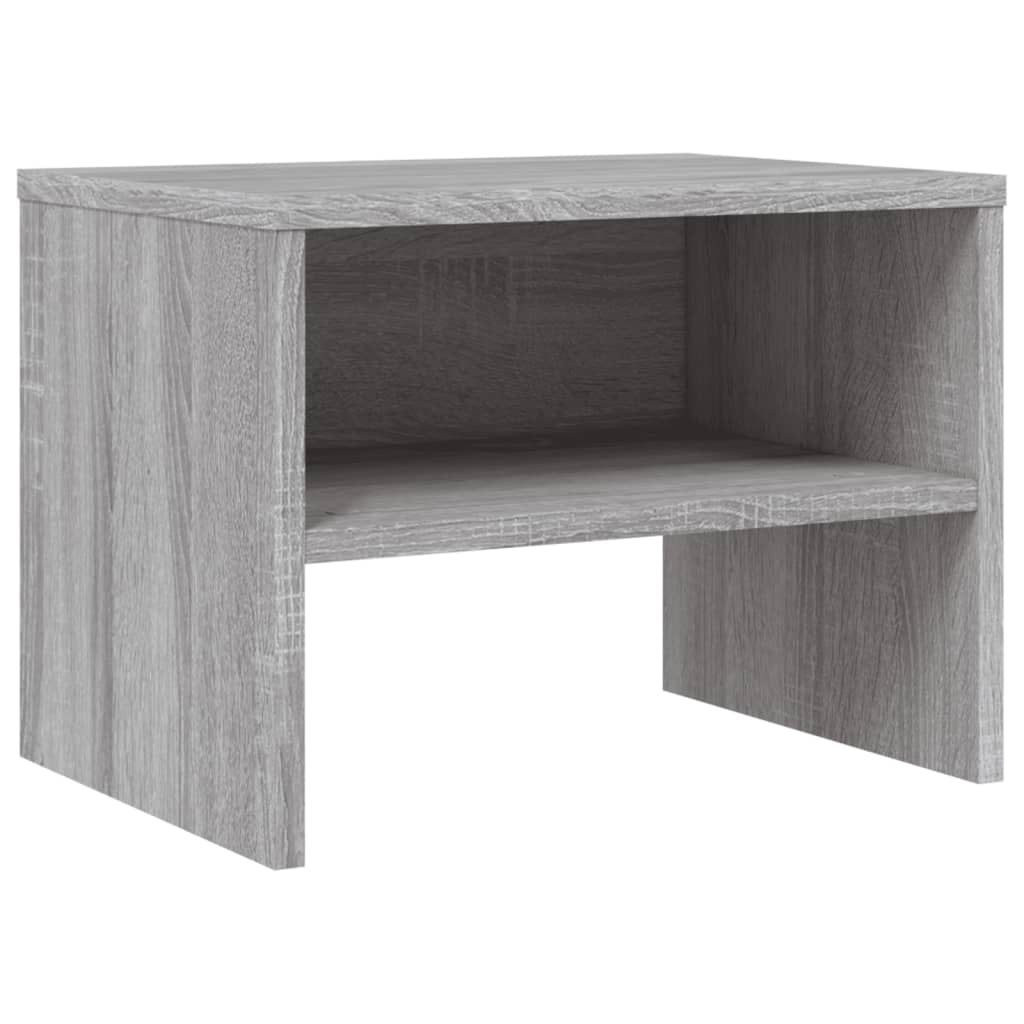 Table de chevet Sonoma gris 40x30x30 cm Bois d'ingénierie Tables de chevet vidaXL