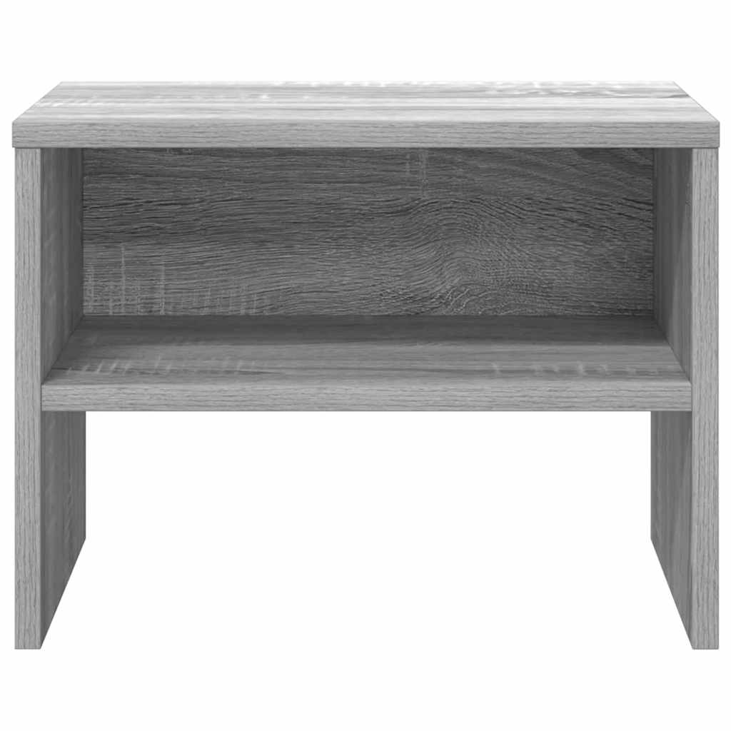 Table de chevet Sonoma gris 40x30x30 cm Bois d'ingénierie - XIOS