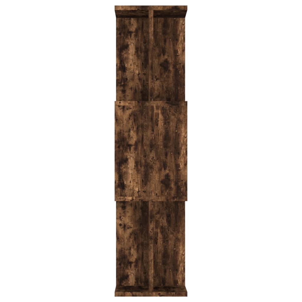 Bibliothèque/Cloison Chêne fumé 80x24x96 cm Bois d'ingénierie - XIOS