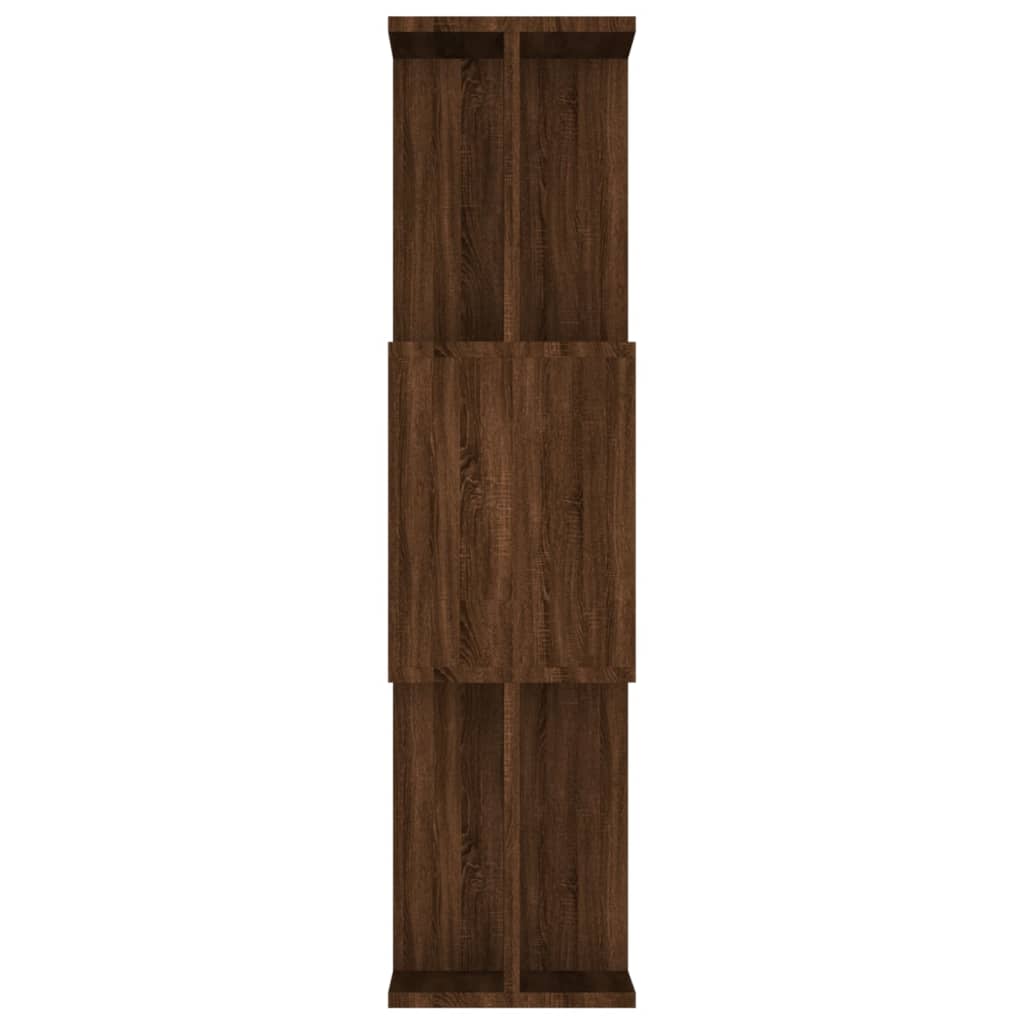 Bibliothèque/Cloison Chêne marron 80x24x96 cm Bois d'ingénierie - XIOS