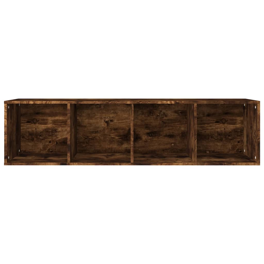 Bibliothèque/Meuble TV Chêne fumé 36x30x143cm Bois d'ingénierie - XIOS