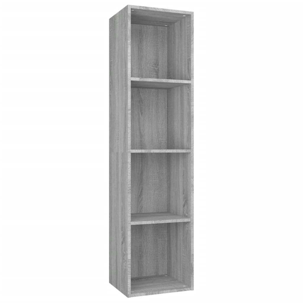 Bibliothèque/Meuble TV Sonoma gris 36x30x143 cm - XIOS