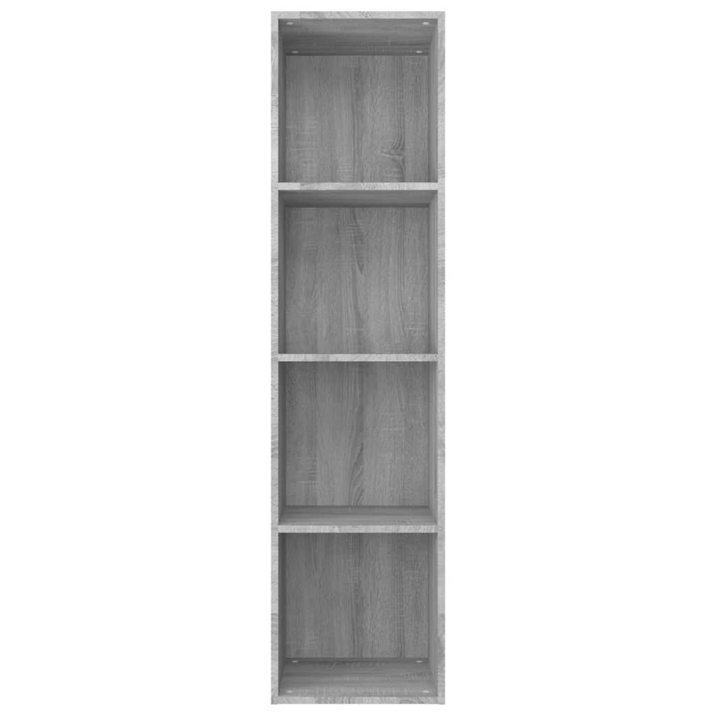 Bibliothèque/Meuble TV Sonoma gris 36x30x143 cm - XIOS