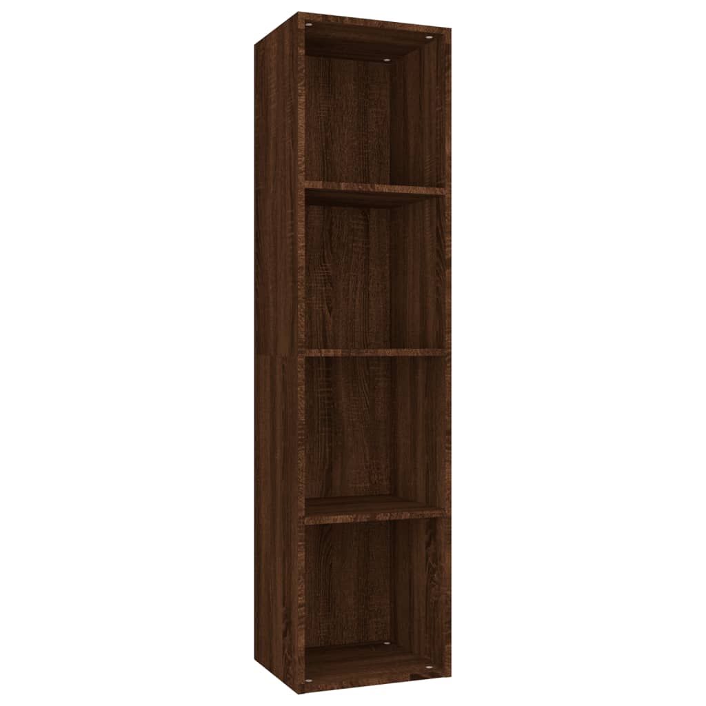 Bibliothèque/Meuble TV Chêne marron 36x30x143 cm - XIOS