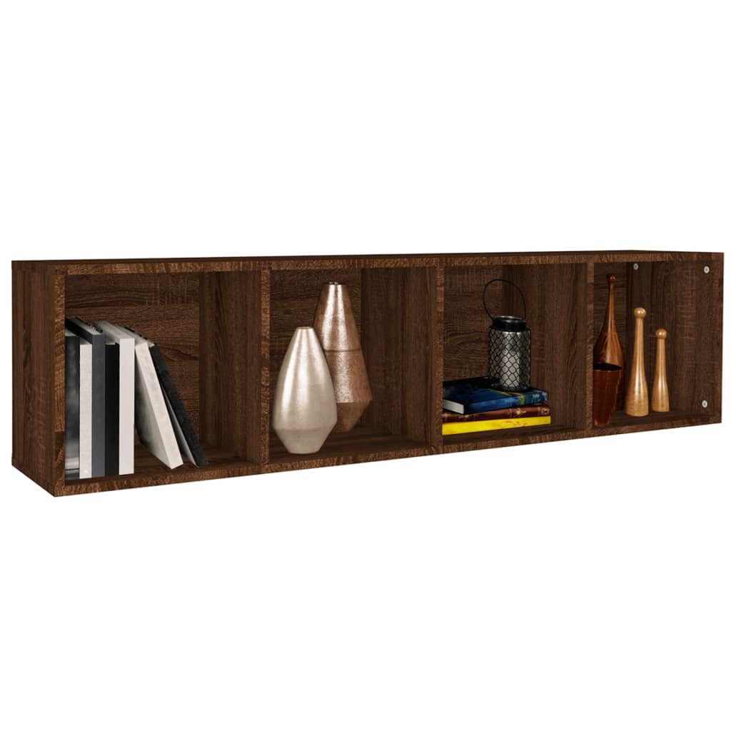 Bibliothèque/Meuble TV Chêne marron 36x30x143 cm - XIOS
