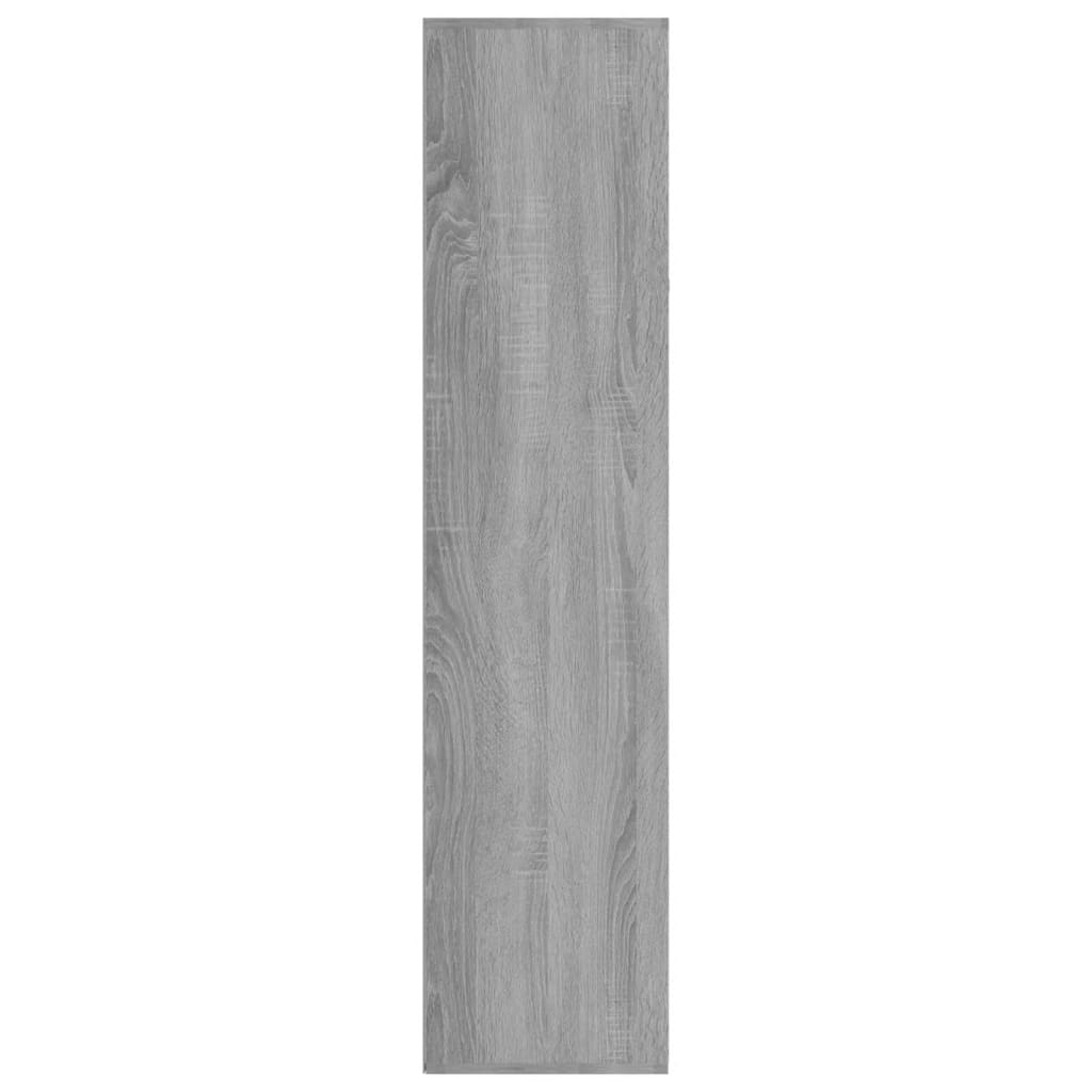 Bibliothèque/Buffet Sonoma gris 66x30x130 cm Bois d'ingénierie - XIOS