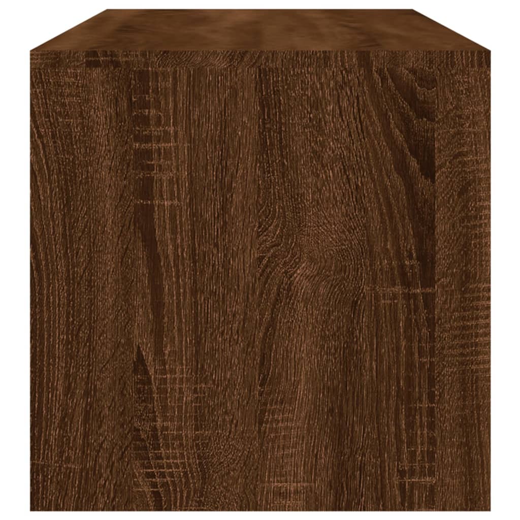 Table basse Chêne marron 100x40x40 cm Bois d'ingénierie - XIOS
