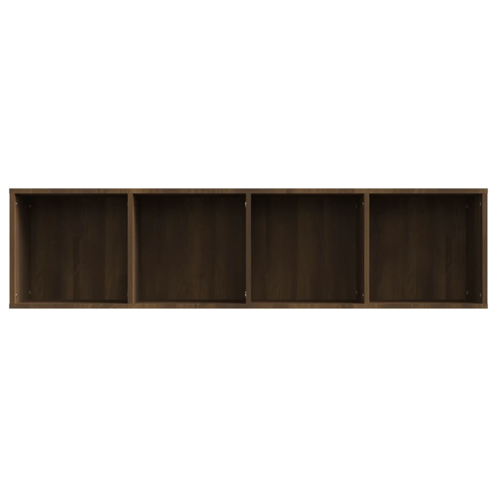 Bibliothèque/Meuble TV Chêne marron 143x30x36cm Bois ingénierie - XIOS