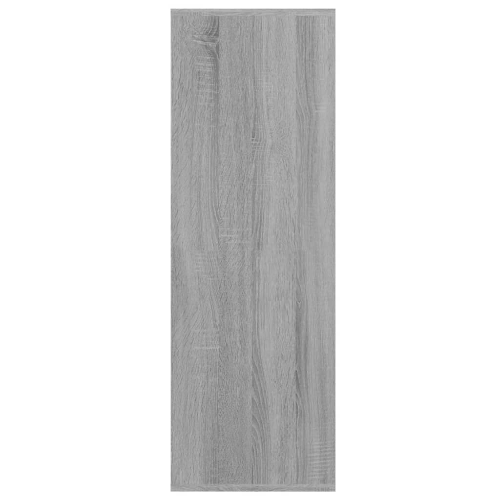 Étagère à chaussures Sonoma gris 54x34x100,5 cm Bois ingénierie - XIOS