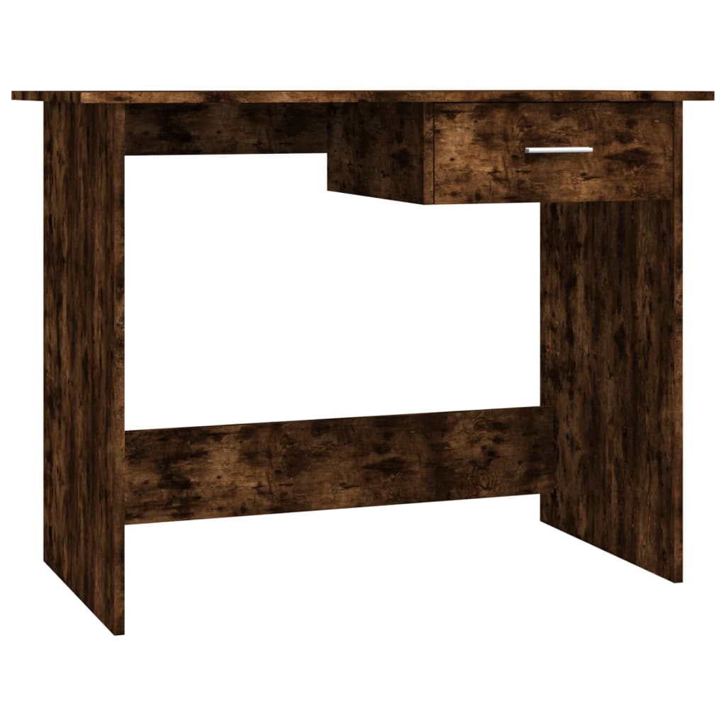 Bureau Chêne fumé 100x50x76 cm Bois d'ingénierie - XIOS