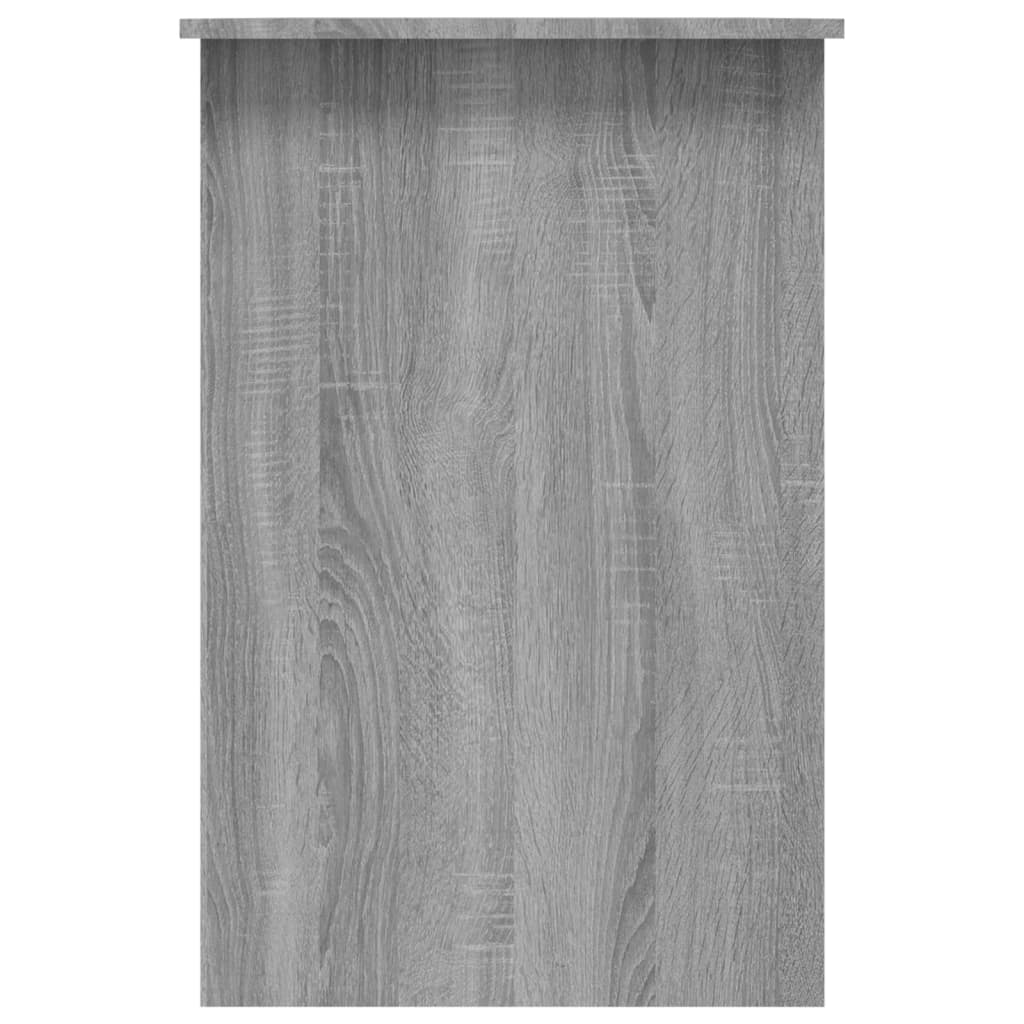 Bureau Sonoma gris 100x50x76 cm Bois d'ingénierie - XIOS
