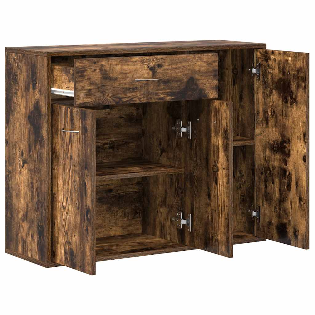 Buffet Chêne fumé 88x30x70 cm Bois d'ingénierie - XIOS