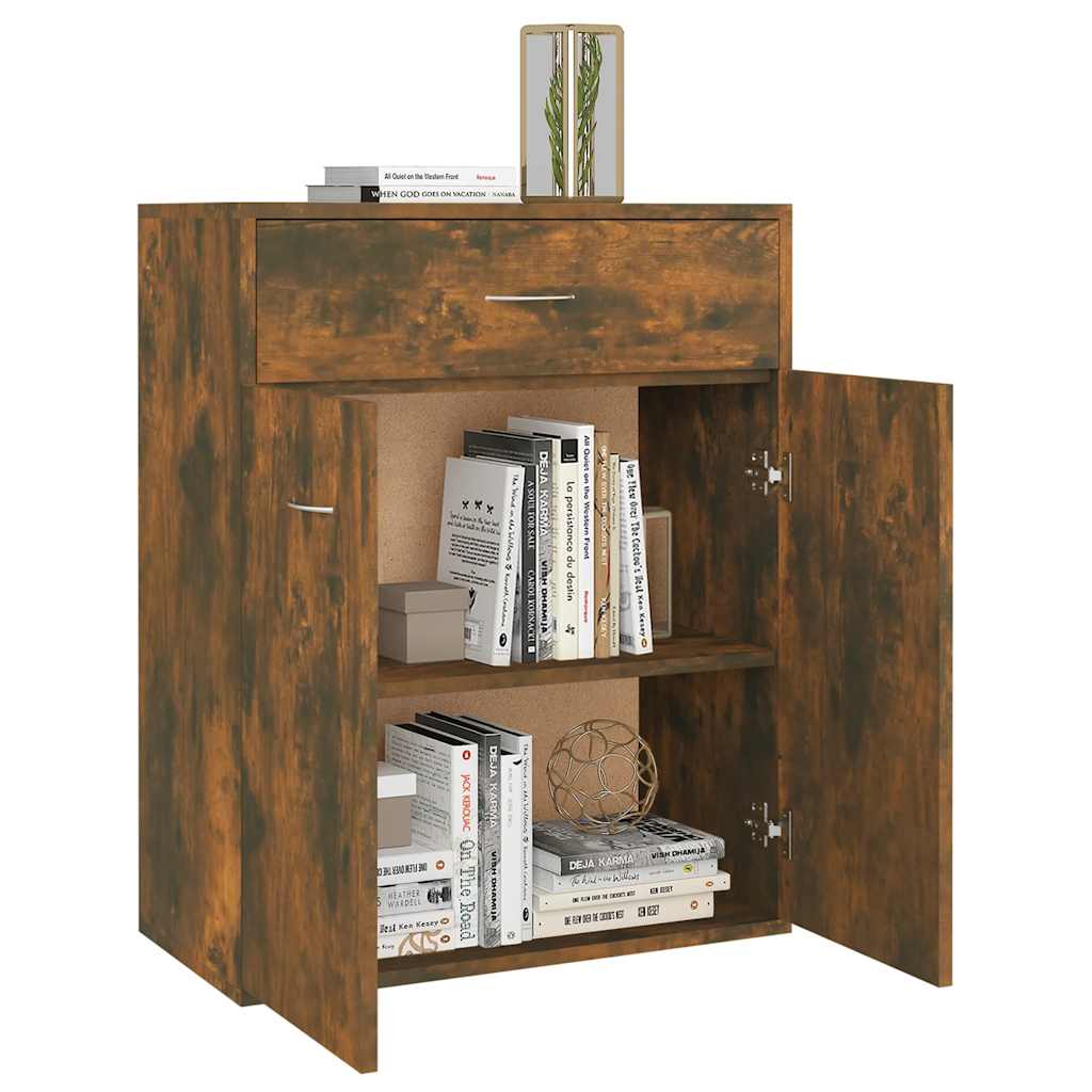 Buffet Chêne fumé 60x30x75 cm Bois d'ingénierie - XIOS