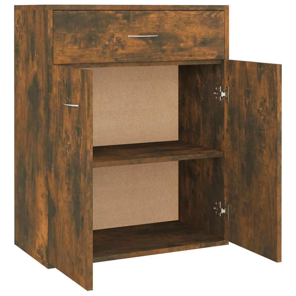 Buffet Chêne fumé 60x30x75 cm Bois d'ingénierie - XIOS