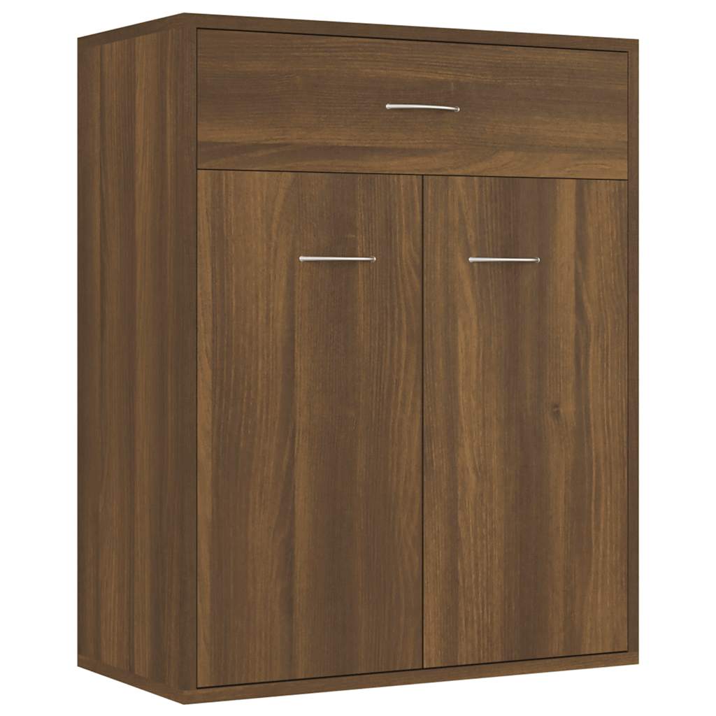 Buffet Chêne marron 60x30x75 cm Bois d'ingénierie - XIOS