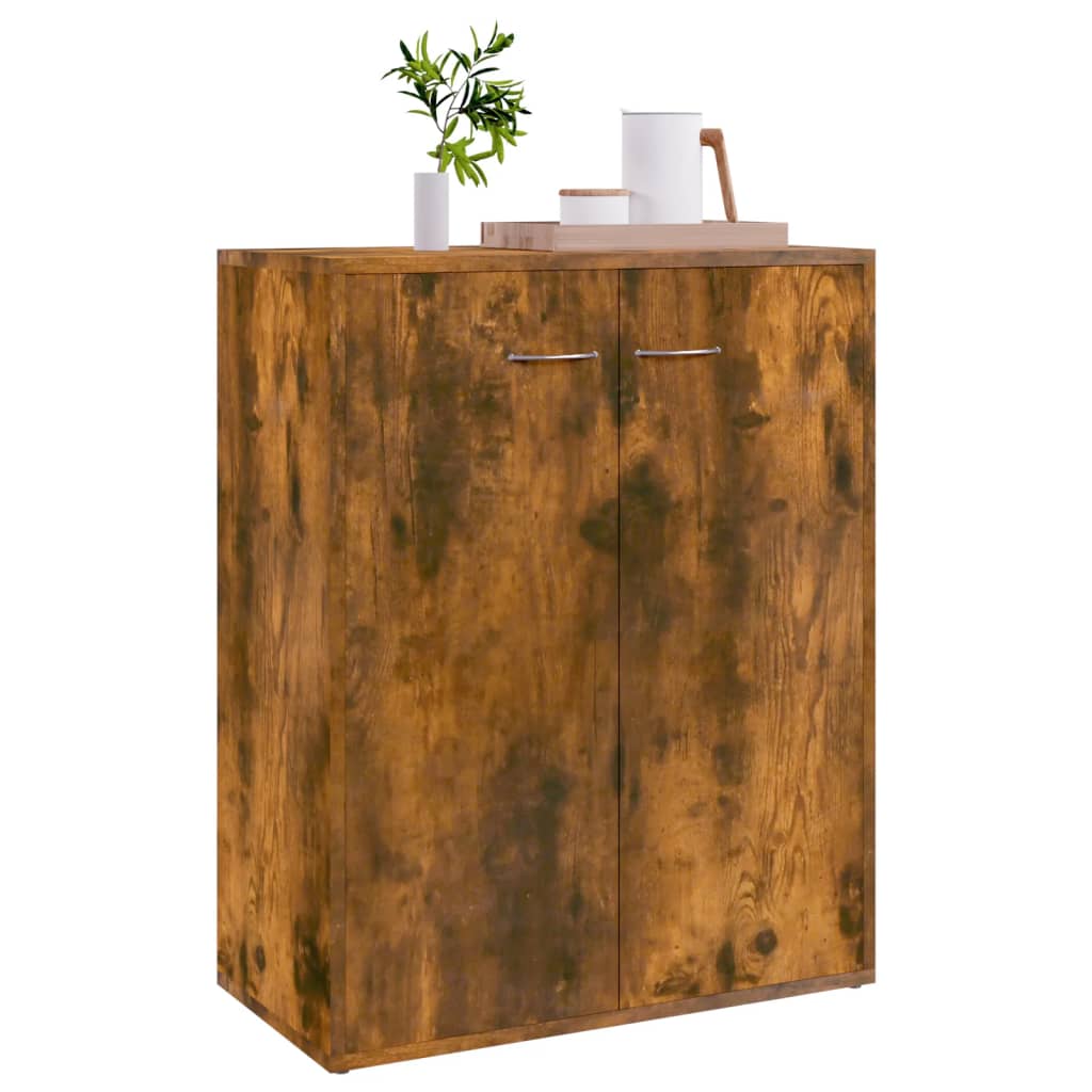 Buffet Chêne fumé 60x30x75 cm Bois d'ingénierie - XIOS