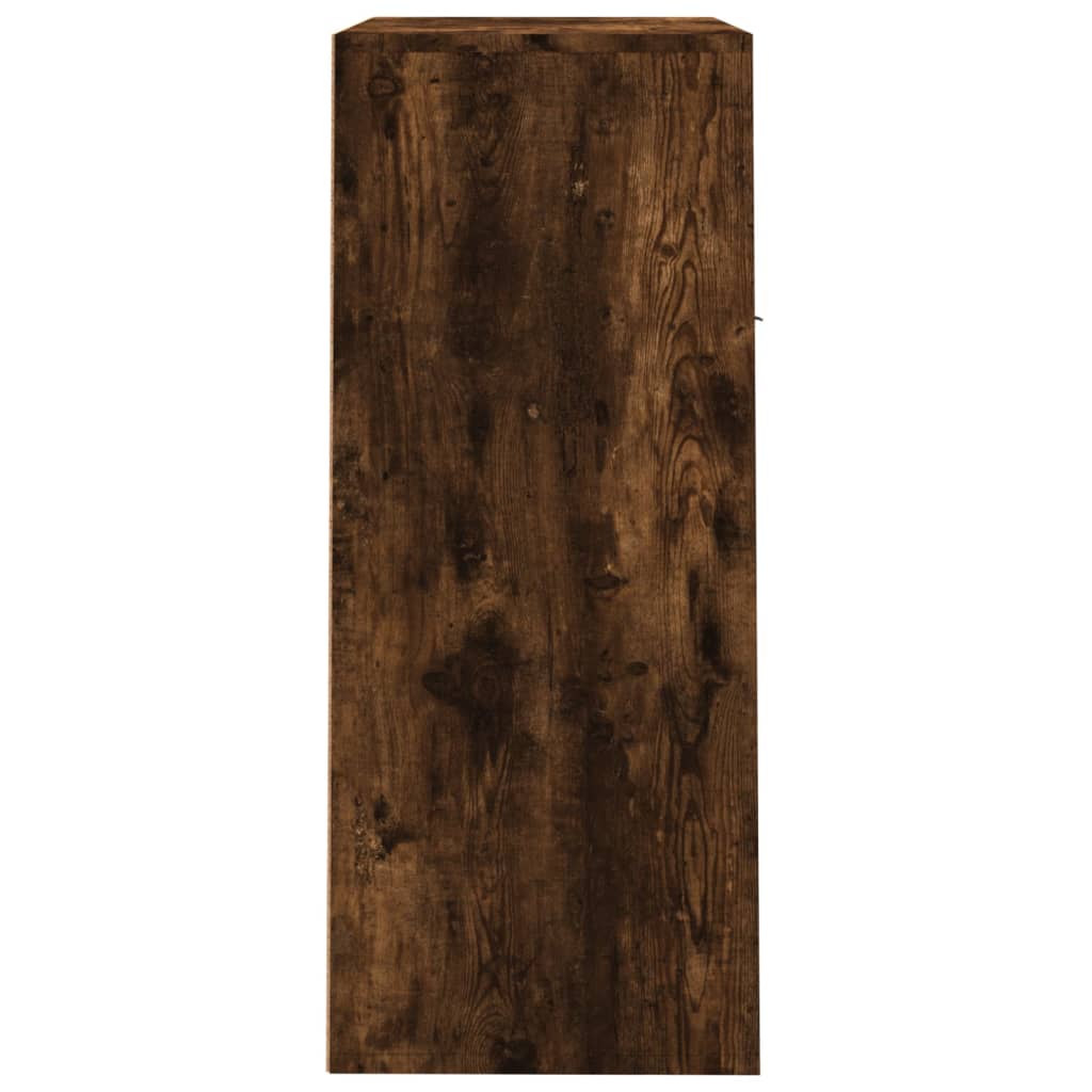 Armoire à chaussures Chêne fumé 60x35x84 cm Bois d'ingénierie - XIOS