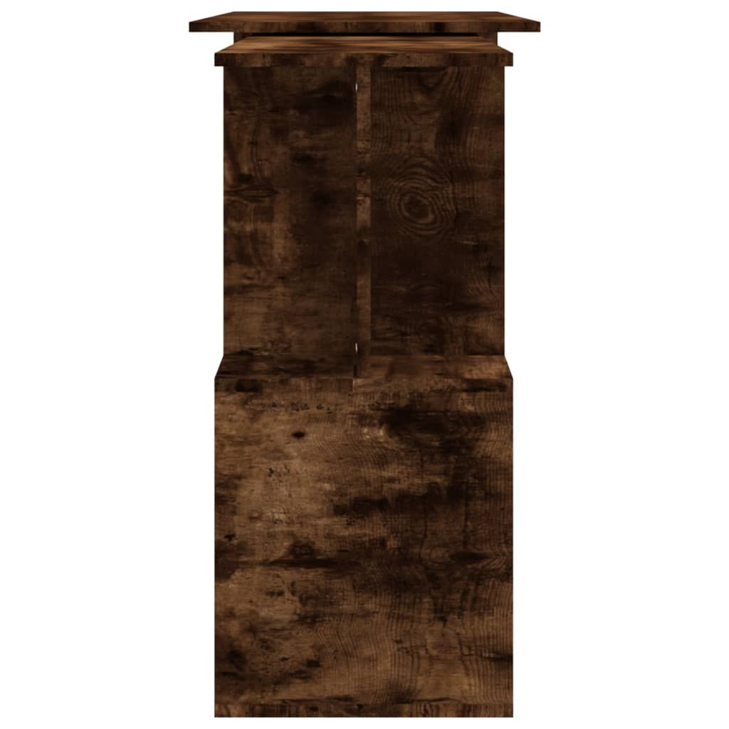 Bureau d'angle Chêne fumé 200x50x76 cm Bois d'ingénierie - XIOS