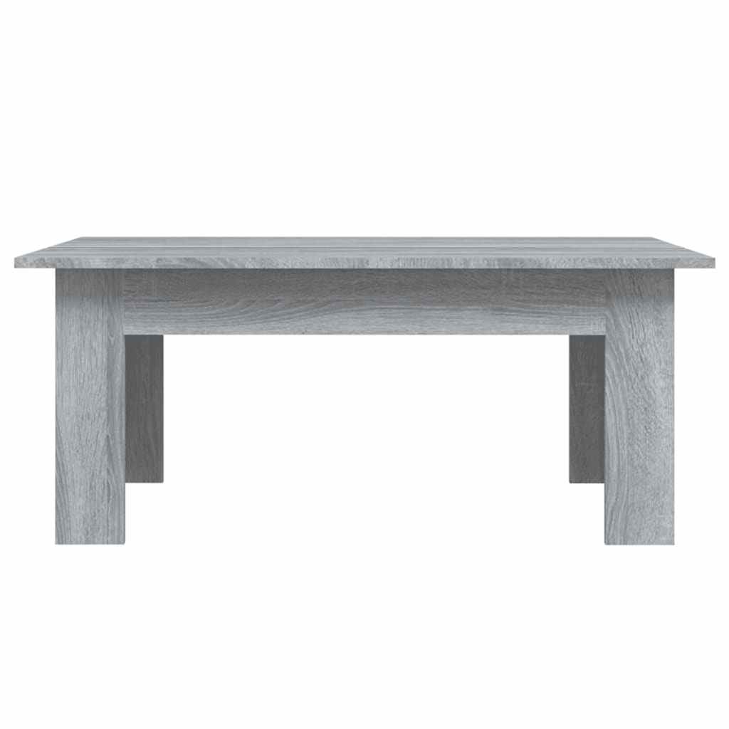 Table basse Sonoma gris 100x60x42 cm Bois d'ingénierie - XIOS
