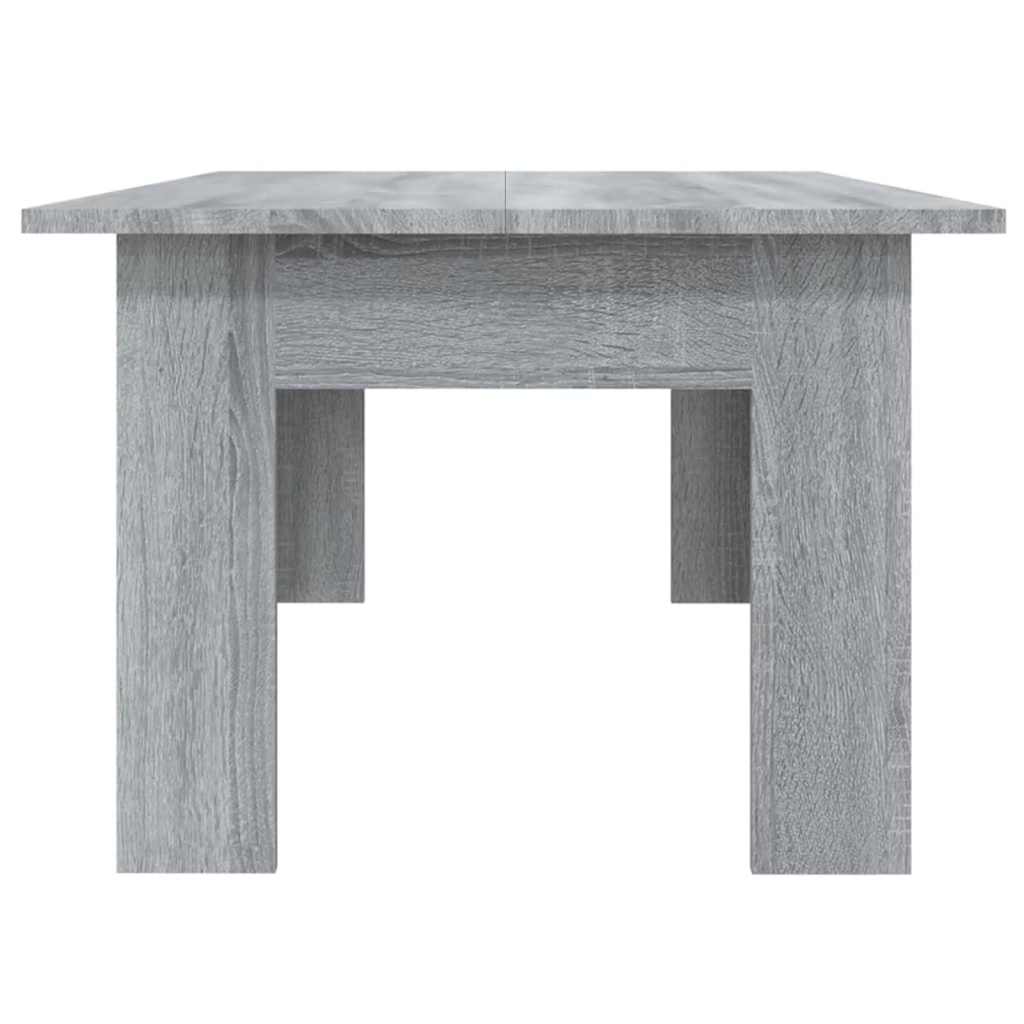 Table basse Sonoma gris 100x60x42 cm Bois d'ingénierie - XIOS