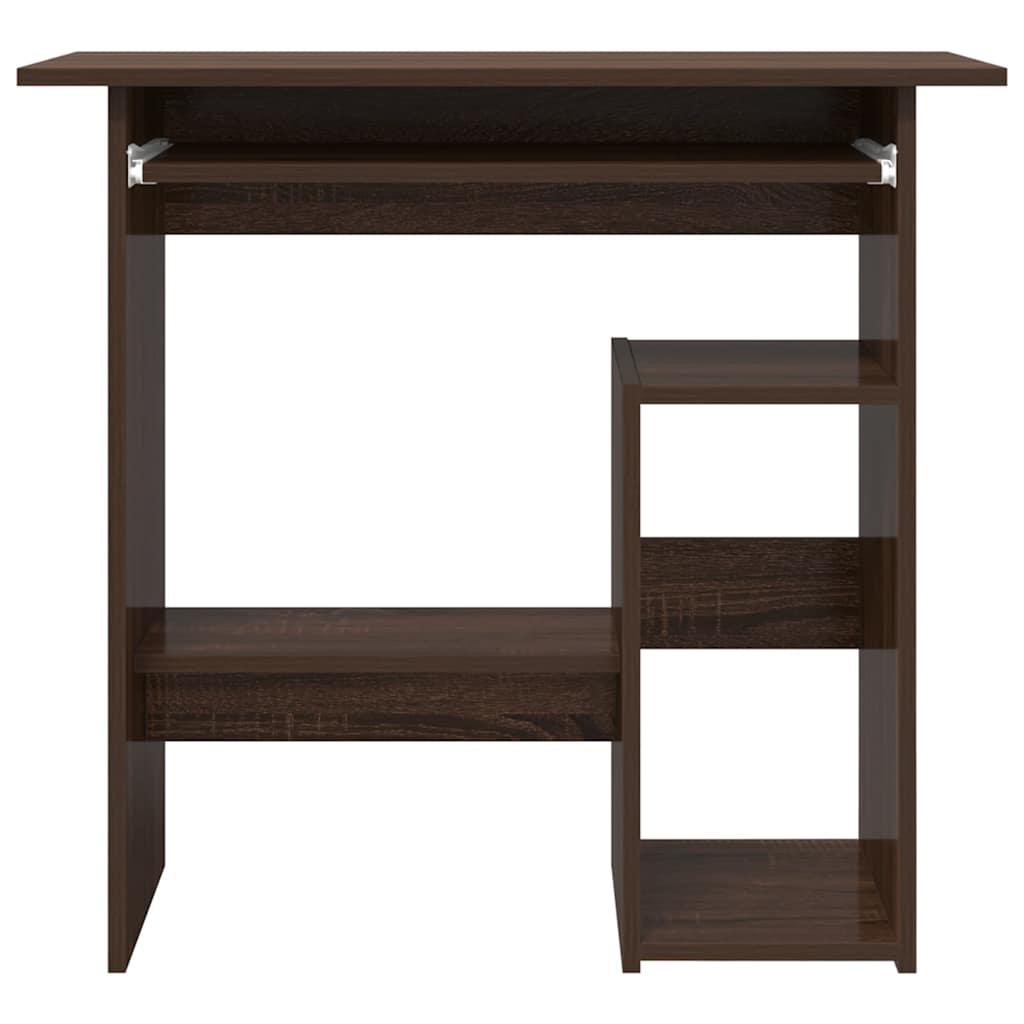 Bureau Chêne marron 80x45x74 cm Bois d'ingénierie - XIOS
