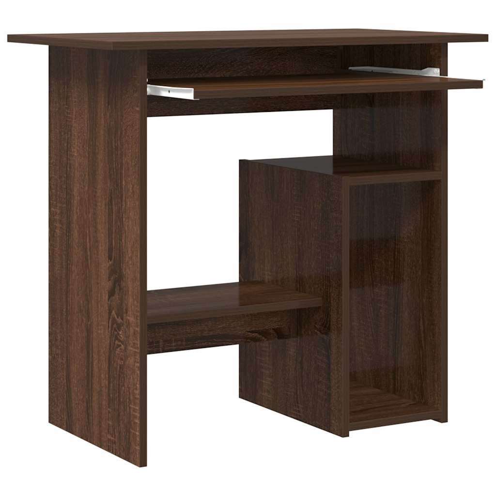 Bureau Chêne marron 80x45x74 cm Bois d'ingénierie - XIOS