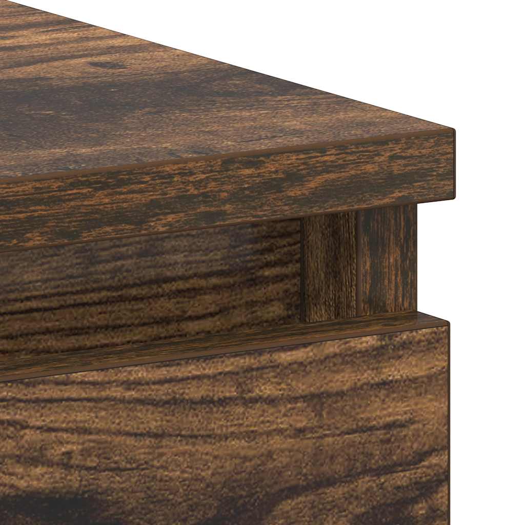 Bureau Chêne fumé 90x45x76 cm Bois d'ingénierie - XIOS
