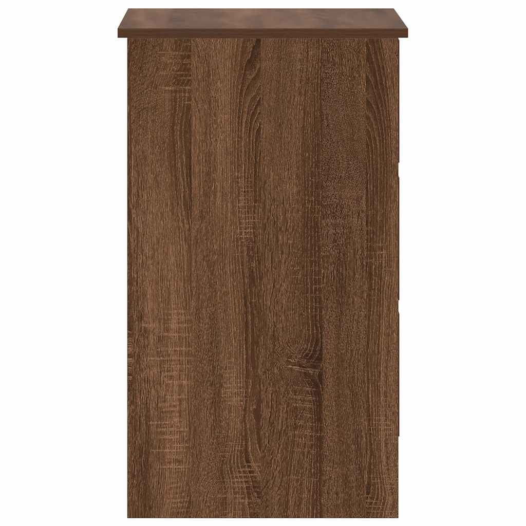 Bureau Chêne marron 90x45x76 cm Bois d'ingénierie - XIOS