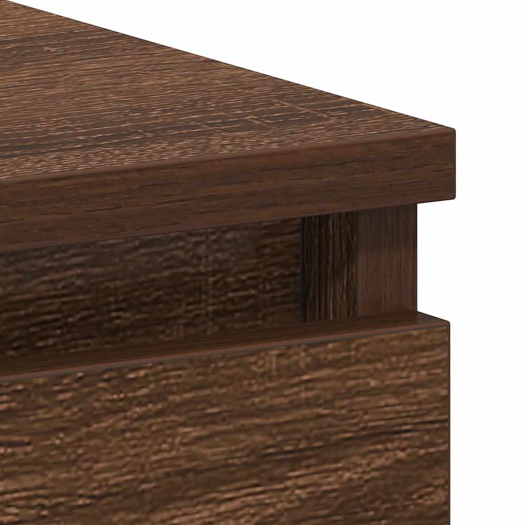Bureau Chêne marron 90x45x76 cm Bois d'ingénierie - XIOS