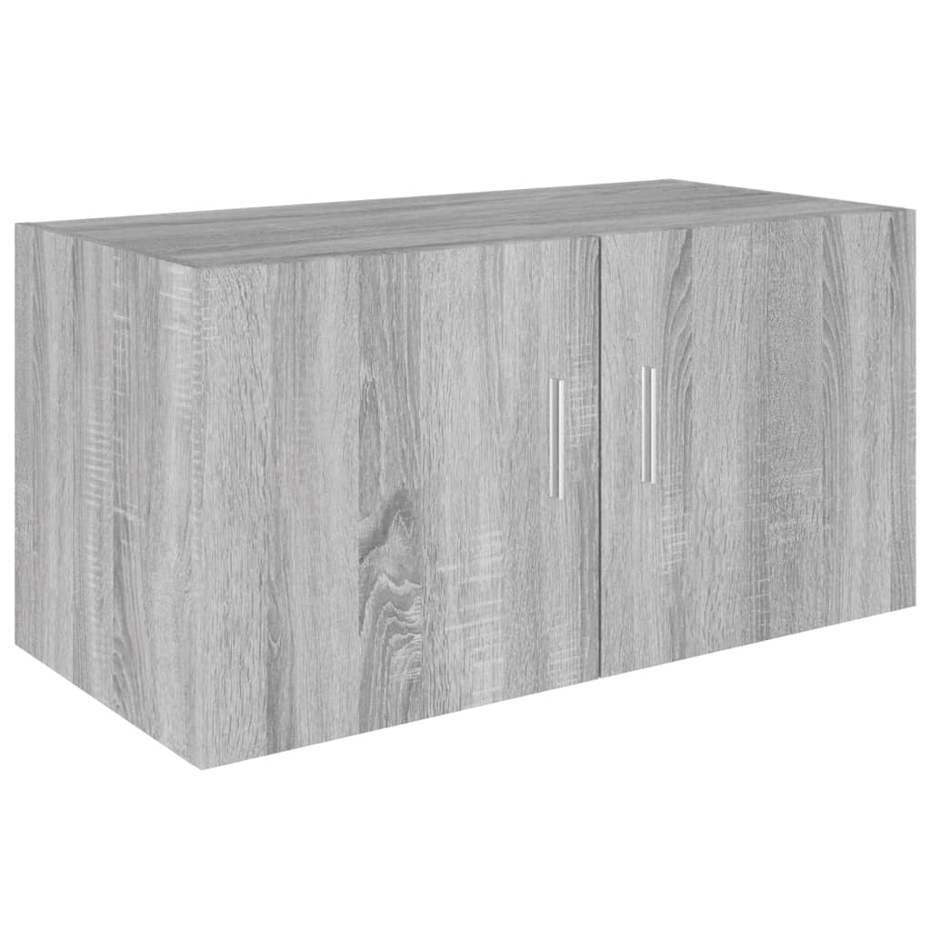 Armoire murale Sonoma gris 80x39x40 cm Bois d'ingénierie - XIOS