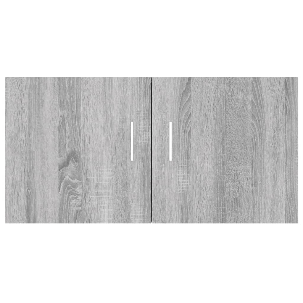 Armoire murale Sonoma gris 80x39x40 cm Bois d'ingénierie - XIOS