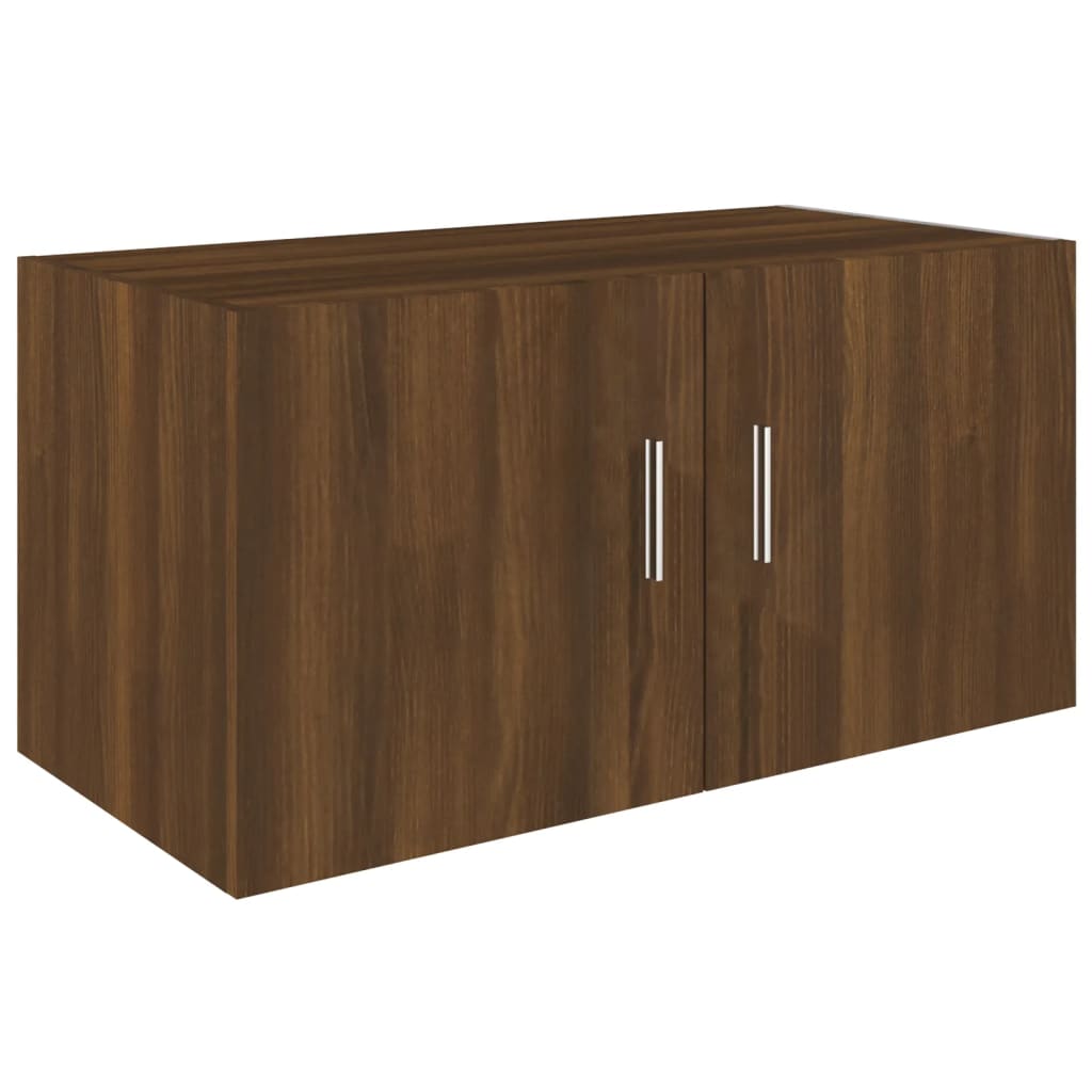 Armoire murale Chêne marron 80x39x40 cm Bois d'ingénierie - XIOS