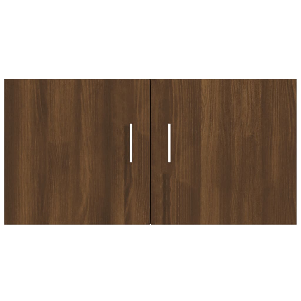 Armoire murale Chêne marron 80x39x40 cm Bois d'ingénierie - XIOS