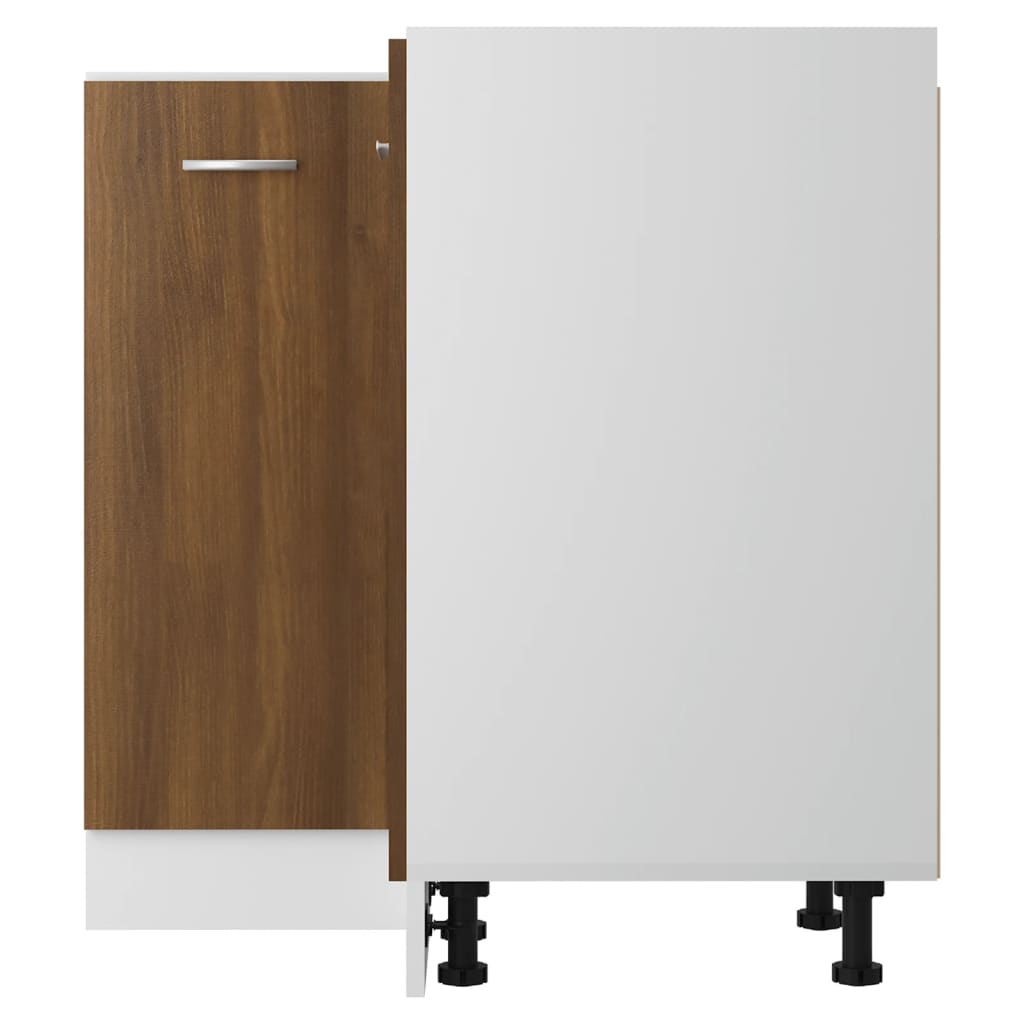 Armoire de cuisine "Lyon" chêne marron bois d'ingénierie Meubles de cuisine vidaXL